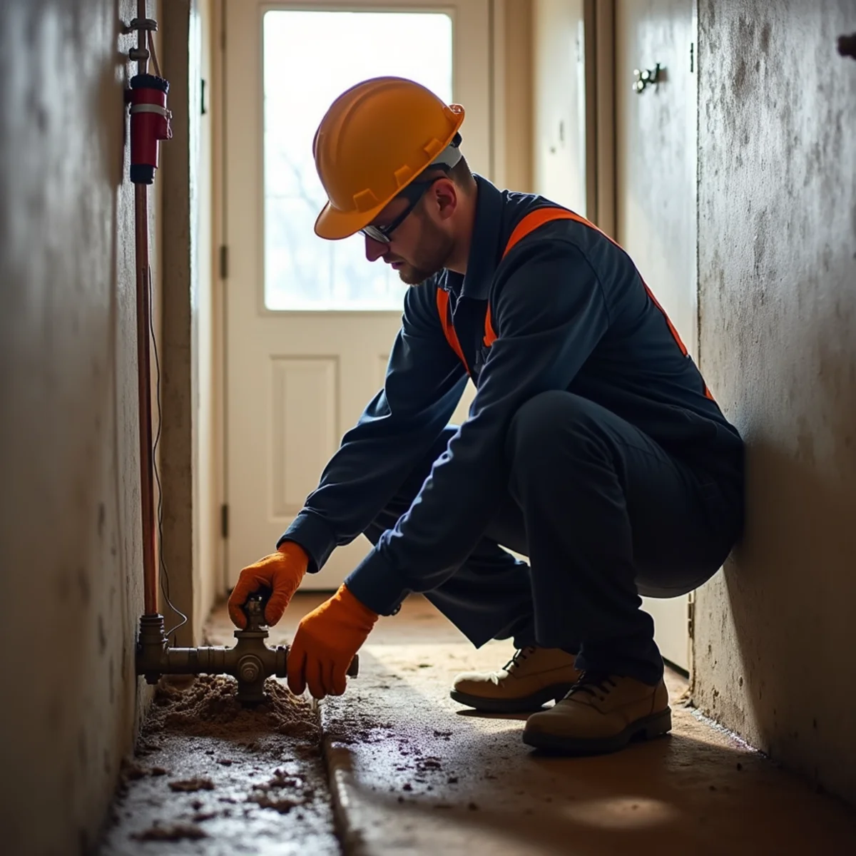 Emergency safety procedure illustrated for Sewer Rodding vs. Hydro Jetting: Which Do You Need?