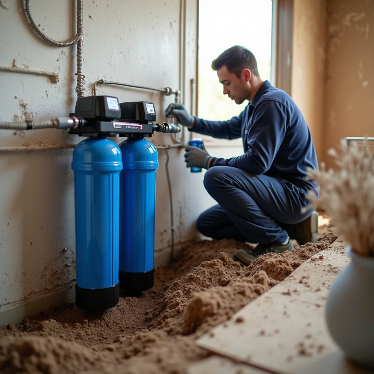 Whole-home water softener and filtration system in south suburbs