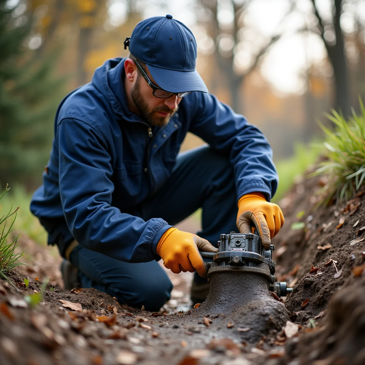 Specialized tools used for Overhead Sewer & Flood Control by Central Rodding