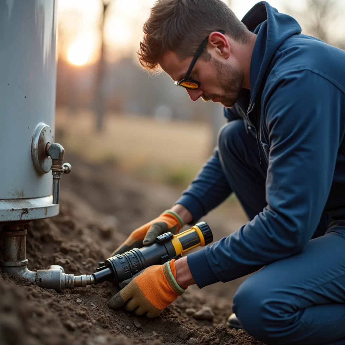 Specialized tools used for Water Heater Installation by Central Rodding