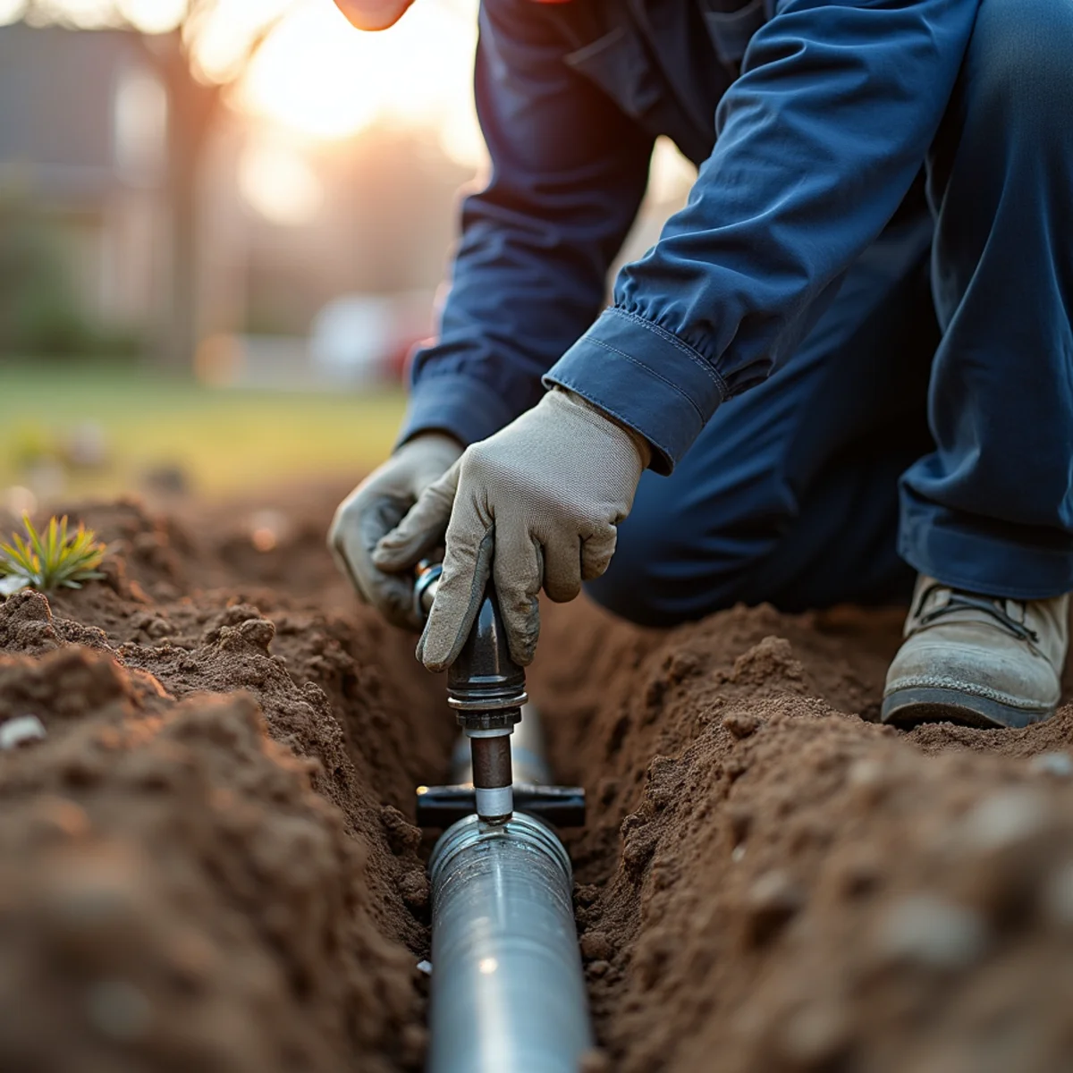 Specialized tools used for Lead Service Line Replacement by Central Rodding